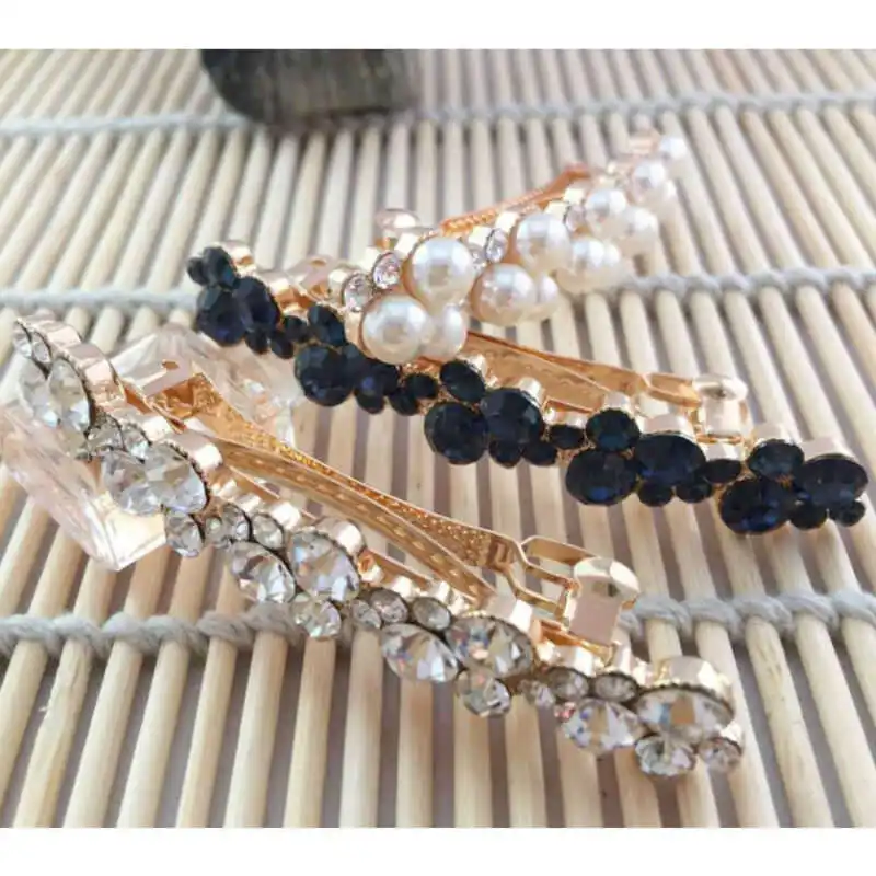 New fashion women's Rhinestone Hair Ornament one word Bangle hairpin spring retro crystal hairpin women's gift
New fashion women's Rhinestone Hair Ornament one word Bangle hairpin spring retro crystal hairpin women's gift