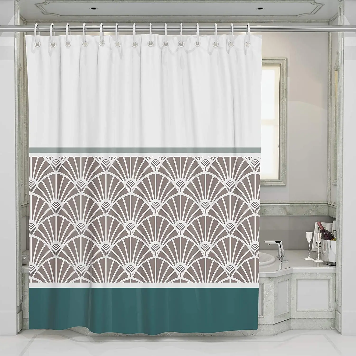 Geometry Shower Curtain Polyester Fabric Curtains For Bathroom Farmhouse Decor Bathroom Curtain Machine Washable Bathtub Screen
Geometry Shower Curtain Polyester Fabric Curtains For Bathroom Farmhouse Decor Bathroom Curtain Machine Washable Bathtub Screen