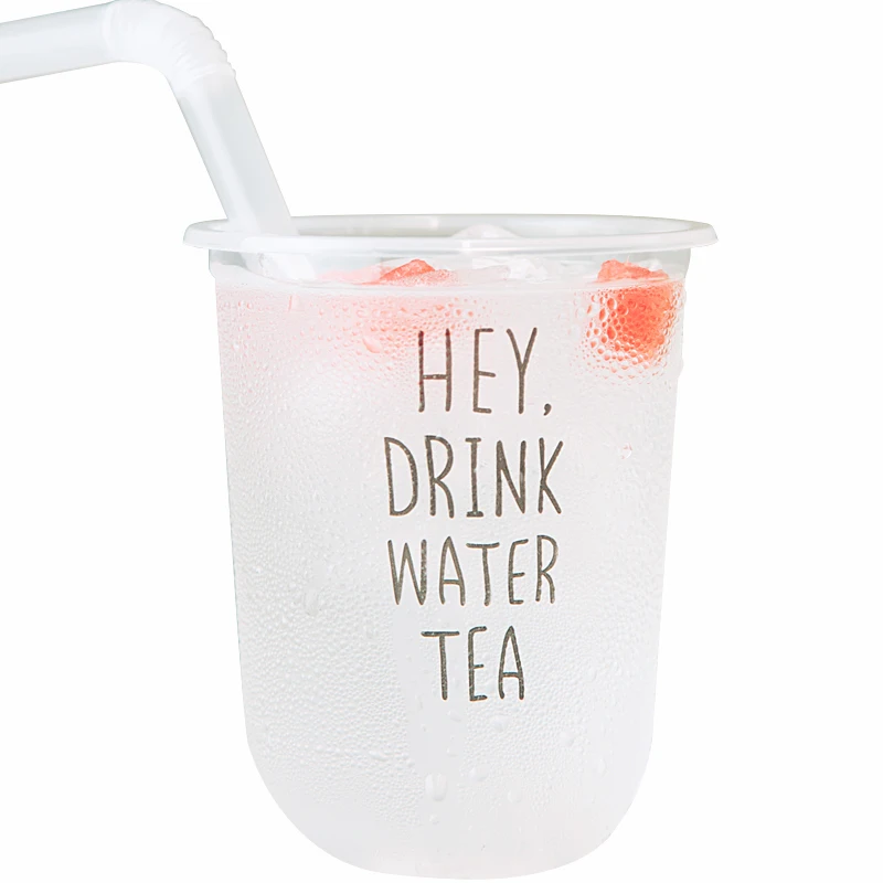 2019 50pcs Disposable coffee cup fat U-shaped milk tea plastic cup flamingo pattern 500ml drink juice packaging cups with lid
2019 50pcs Disposable coffee cup fat U-shaped milk tea plastic cup flamingo pattern 500ml drink juice packaging cups with lid