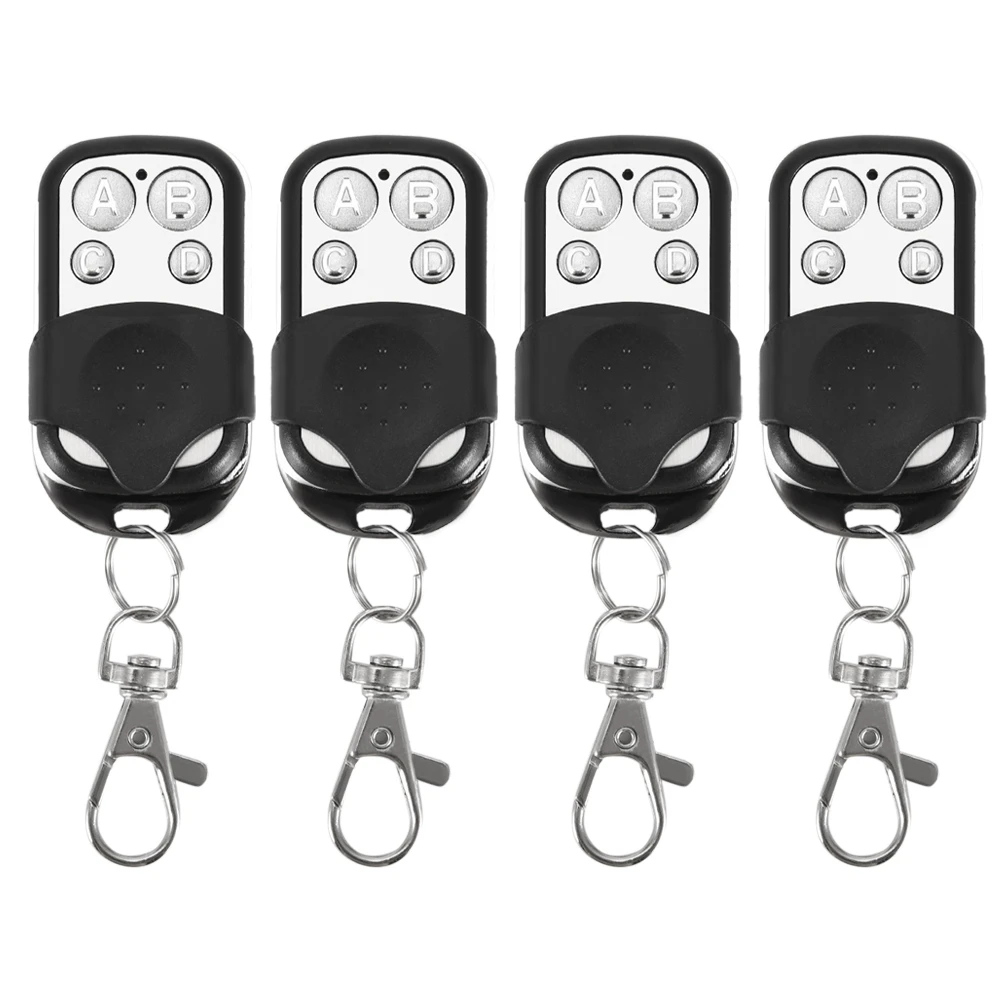 4pcs Universal Cloning Wireless Remote Control Key Fob for Car Garage Door Gate 433mhz Key Fob Key Fob
4pcs Universal Cloning Wireless Remote Control Key Fob for Car Garage Door Gate 433mhz Key Fob Key Fob