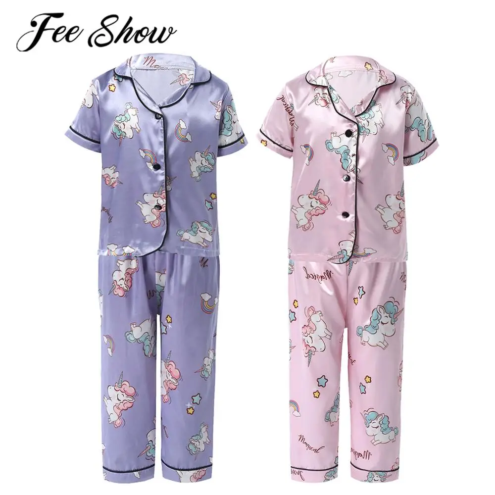 

Детская Пижама, одежда для малышей, детский костюм Пижамы для мальчиков и девочек, одежда для сна, футболки с короткими рукавами с героями му...