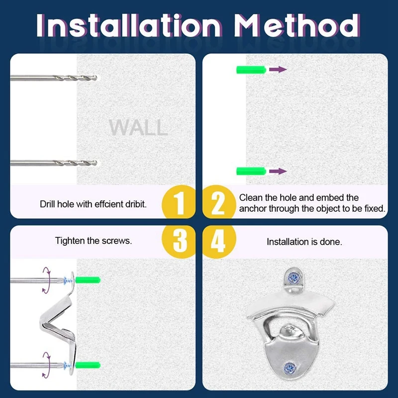 15Pcs Silver Wall Mount Bottle Opener Kit with Screws, Vintage Rustic Bar Bottle Opener Wall Mount Beer Cap Opener
15Pcs Silver Wall Mount Bottle Opener Kit with Screws, Vintage Rustic Bar Bottle Opener Wall Mount Beer Cap Opener