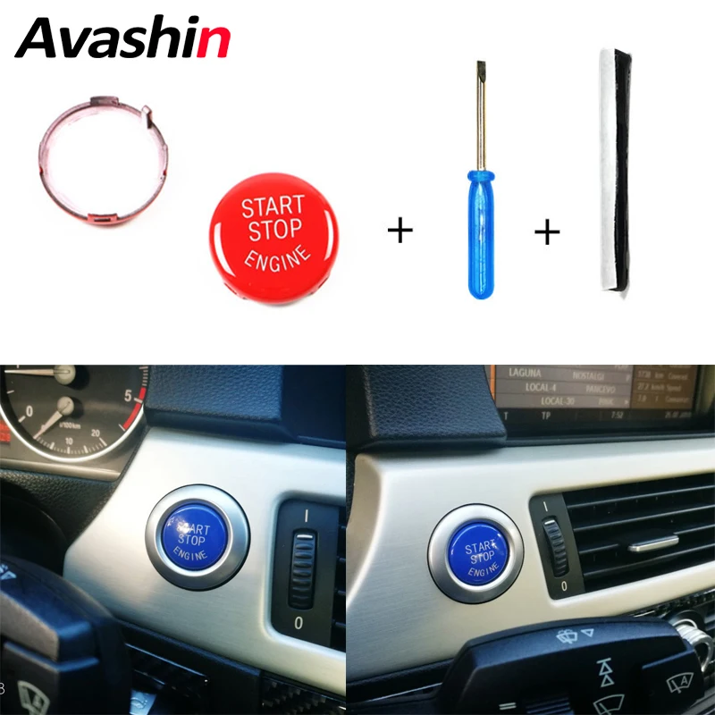 Car Engine START Button Replace Cover STOP Switch Fit for BMW E87 E60 E83 E84 E89 for BMW E90 E91 E92 E93 Accessories Car Decor
Car Engine START Button Replace Cover STOP Switch Fit for BMW E87 E60 E83 E84 E89 for BMW E90 E91 E92 E93 Accessories Car Decor