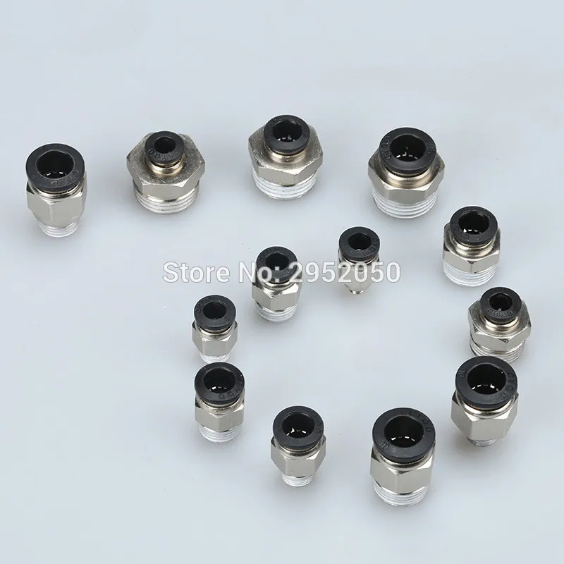 

Free shipping 20 Pcs/lot 10-2 Pneumatic fitting , 1/4" to 10mm push in quick joint connect, PC10-02 one touch in fittings