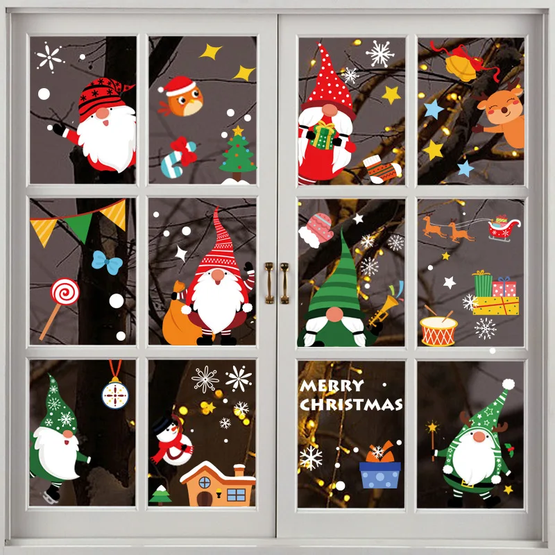 Christmas Window Stickers Christmas Window Clings Decal Snowflake Santa Cookie Run Wall Stickers New Year Christmas Decoration
Christmas Window Stickers Christmas Window Clings Decal Snowflake Santa Cookie Run Wall Stickers New Year Christmas Decoration
