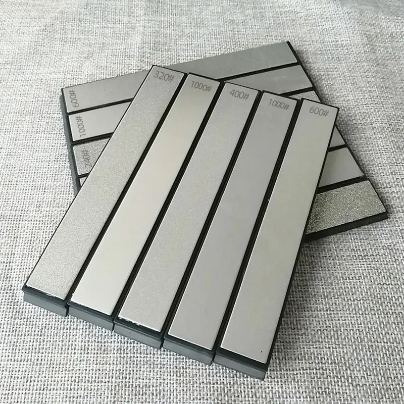 New Double-sided knife sharpener sharpening professional stone fixed grinding stone diamond whetstone oil stone honing stones
New Double-sided knife sharpener sharpening professional stone fixed grinding stone diamond whetstone oil stone honing stones