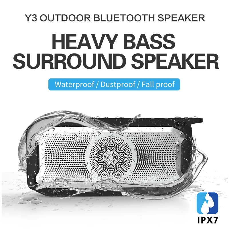 Outdoor IPX7 Waterproof Bluetooth Speaker Portable Wireless Sound Bar Subwoofer TF Card Speakers for Computer Phone Soundbar
Outdoor IPX7 Waterproof Bluetooth Speaker Portable Wireless Sound Bar Subwoofer TF Card Speakers for Computer Phone Soundbar