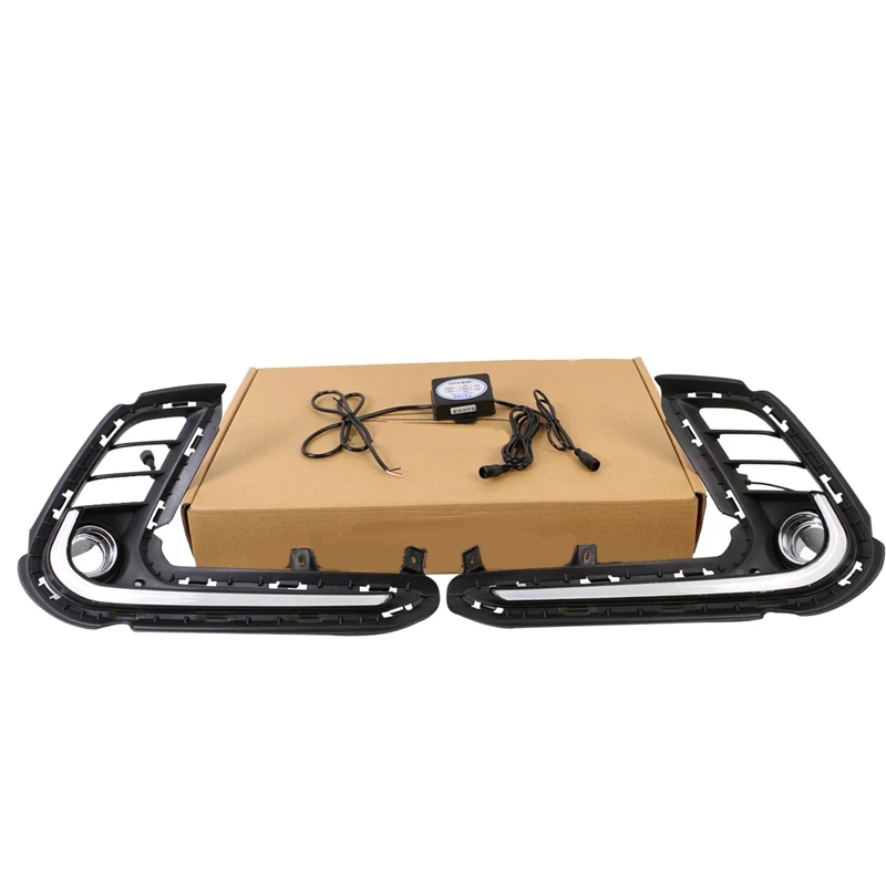 2Pcs for Hyundai Leading 2016 -2017 Daytime Running Light Modification LED Fog Light
2Pcs for Hyundai Leading 2016 -2017 Daytime Running Light Modification LED Fog Light