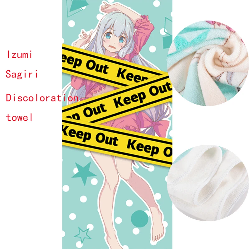 Anime Eromanga Sensei Bath Towel Izumi Sagiri Cosplay Towel Discoloration In Case Of Hot Water Quadratic Element Towel Summer
Anime Eromanga Sensei Bath Towel Izumi Sagiri Cosplay Towel Discoloration In Case Of Hot Water Quadratic Element Towel Summer