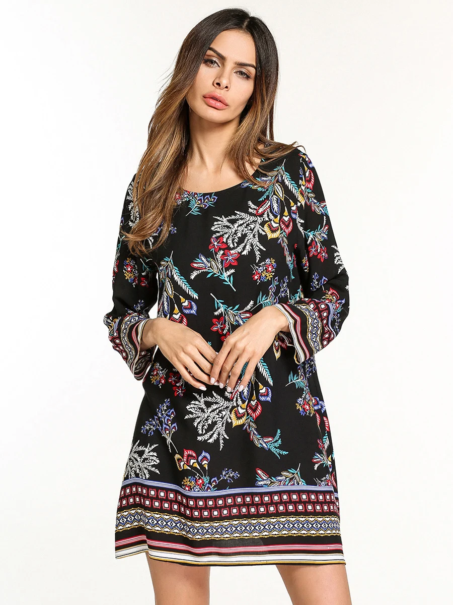Nice Spring Printed Short Dress Women Nice Pop Fashion Loose Lady Midi Robe Pullover Casual Female Daily Work Wear Vestiods
Nice Spring Printed Short Dress Women Nice Pop Fashion Loose Lady Midi Robe Pullover Casual Female Daily Work Wear Vestiods