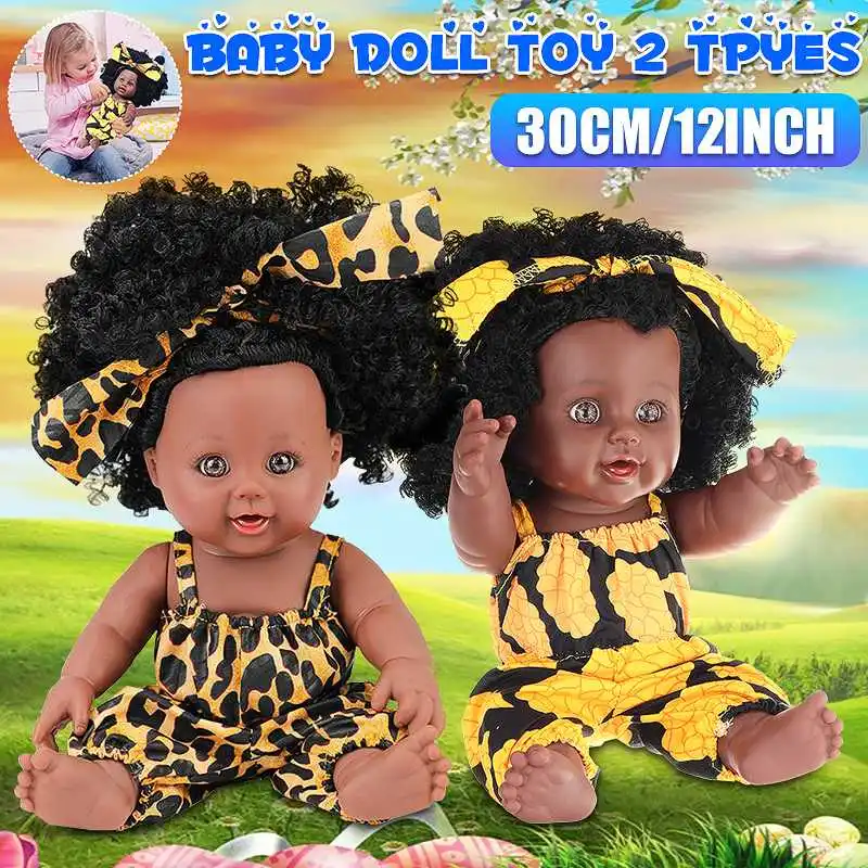 2021 black baby doll afro hair 30cm 12inch boneca dolls baby full vinyl poupee baby girl toys
2021 black baby doll afro hair 30cm 12inch boneca dolls baby full vinyl poupee baby girl toys