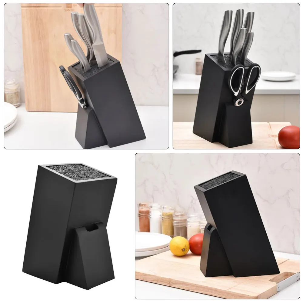 1 Pc Detach-able Knives Rack Practical Kitchen Cutter Storage Holder (Black)
1 Pc Detach-able Knives Rack Practical Kitchen Cutter Storage Holder (Black)