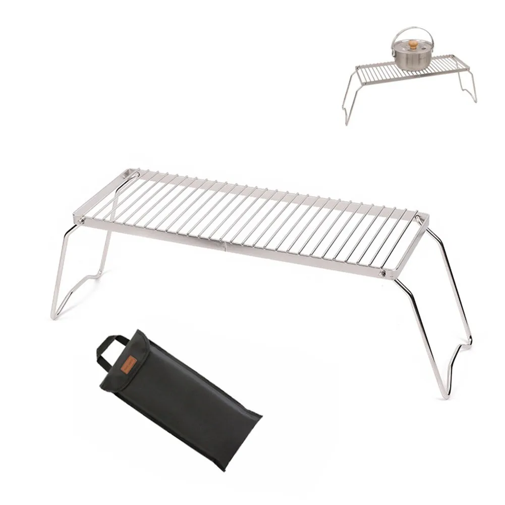 Outdoor Portable Foldable Stove Stand Rack Camping Pot Bracket Holder Gas Stoves Burner Bracket For Hiking Picnic BBQ Party
Outdoor Portable Foldable Stove Stand Rack Camping Pot Bracket Holder Gas Stoves Burner Bracket For Hiking Picnic BBQ Party