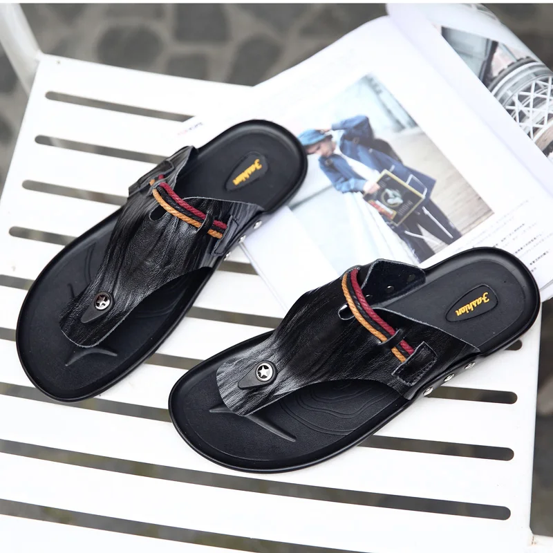 Sandalet Erkek Leather Flip Flops For Men Summer Shoes Beach Sandals Vietnam Teenslippers Chancla Hombre Sandale Homme Ete
Sandalet Erkek Leather Flip Flops For Men Summer Shoes Beach Sandals Vietnam Teenslippers Chancla Hombre Sandale Homme Ete