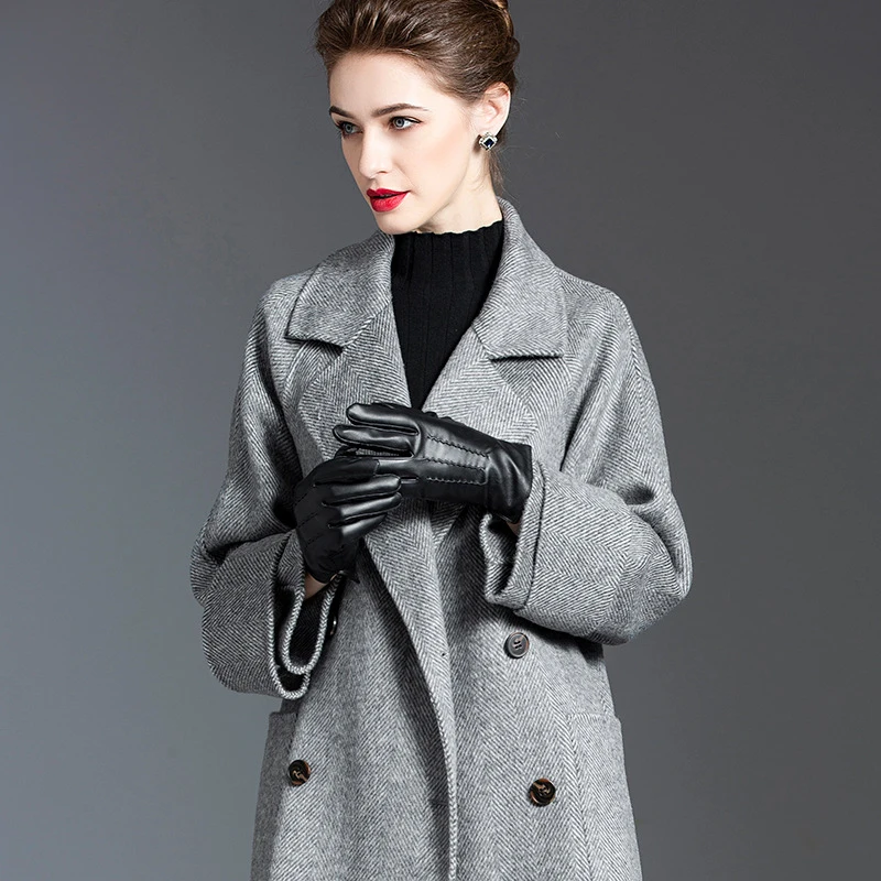 Fashion Women Double-Sided Woolen Coat Elegant Ladies Turn Down Collar Warm Wool Cashmere Coats 2021 Autumn Winter Outerwear
Fashion Women Double-Sided Woolen Coat Elegant Ladies Turn Down Collar Warm Wool Cashmere Coats 2021 Autumn Winter Outerwear