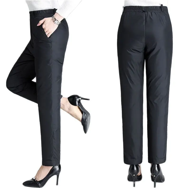 New Down Cotton Pants Female External Wear Loose Keep Warm Add Thick Ladies Cotton Trousers Winter High Waist Women's Trousers
New Down Cotton Pants Female External Wear Loose Keep Warm Add Thick Ladies Cotton Trousers Winter High Waist Women's Trousers