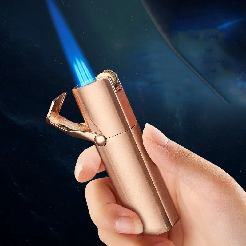 Metal Gas Lighter Creative With Cigar Cutter Grinding Wheel Cigarette Lighter Multi-Function Windproof Cigar Butane Lighter
Metal Gas Lighter Creative With Cigar Cutter Grinding Wheel Cigarette Lighter Multi-Function Windproof Cigar Butane Lighter