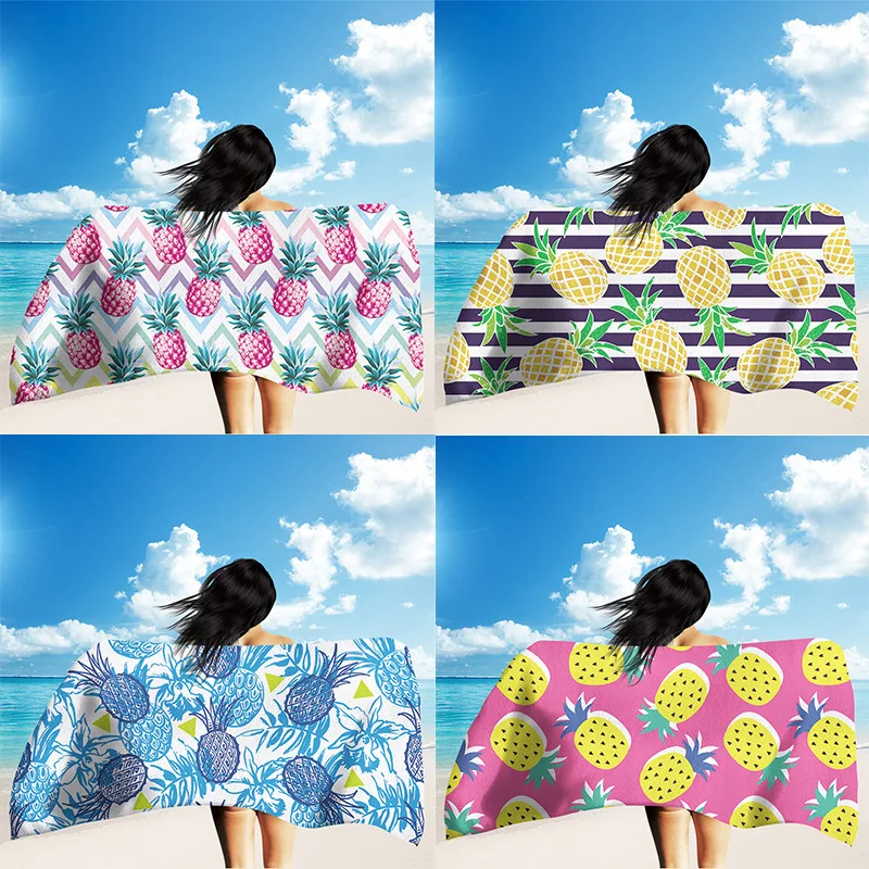 Superfine Fiber Beach Swimming Adult Bath Towel Double Side Cashmere Quick Drying Pineapple Printed Beach Towel Beach Towel
Superfine Fiber Beach Swimming Adult Bath Towel Double Side Cashmere Quick Drying Pineapple Printed Beach Towel Beach Towel