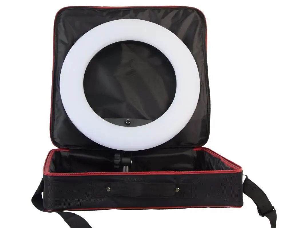 Yidoblo Black FD-480II LED Ring lamp Kit 480 LED Warm & Cold Adjust Light Lamp + light standing (2M)+ Soft bag
Yidoblo Black FD-480II LED Ring lamp Kit 480 LED Warm & Cold Adjust Light Lamp + light standing (2M)+ Soft bag