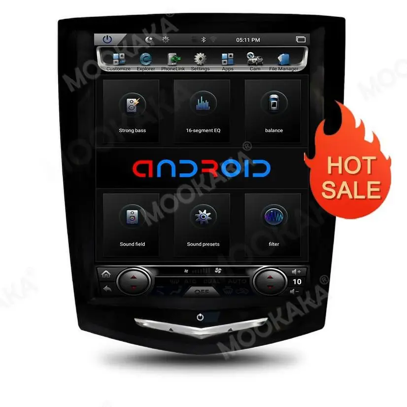 4G+64GB Android 9.0 Car Radio GPS Navigation For Cadillac Escalade ATS 2015 - 2019 Tesla Style Stereo Headunit Multimedia Player
4G+64GB Android 9.0 Car Radio GPS Navigation For Cadillac Escalade ATS 2015 - 2019 Tesla Style Stereo Headunit Multimedia Player