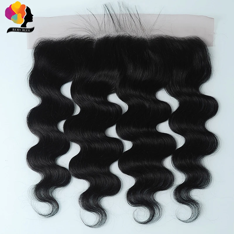 Remyblue Body Wave 13x4 фронтальные человеческие волосы с застежкой детские свободная
