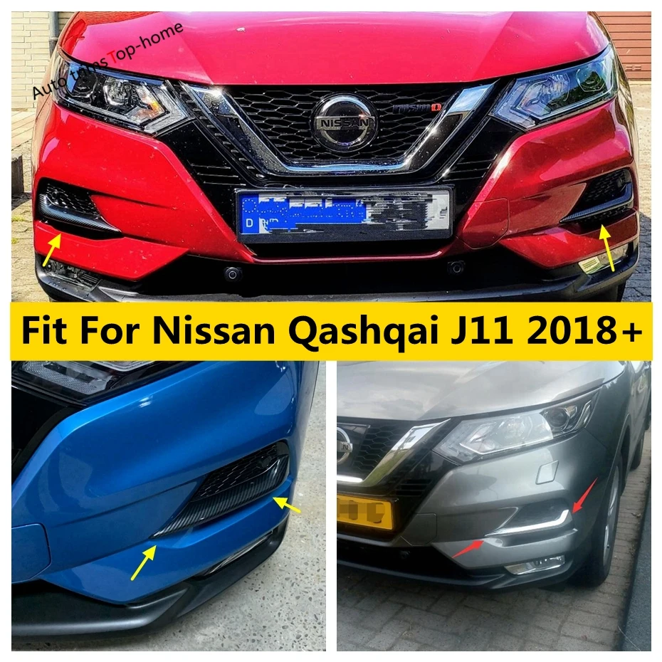 Yimaautotrims For Nissan Qashqai J11 2018 2019 2020 Chrome / Carbon Fiber Look Front Fog Lights Lamps Eyelid Eyebrow Cover Trim
Yimaautotrims For Nissan Qashqai J11 2018 2019 2020 Chrome / Carbon Fiber Look Front Fog Lights Lamps Eyelid Eyebrow Cover Trim