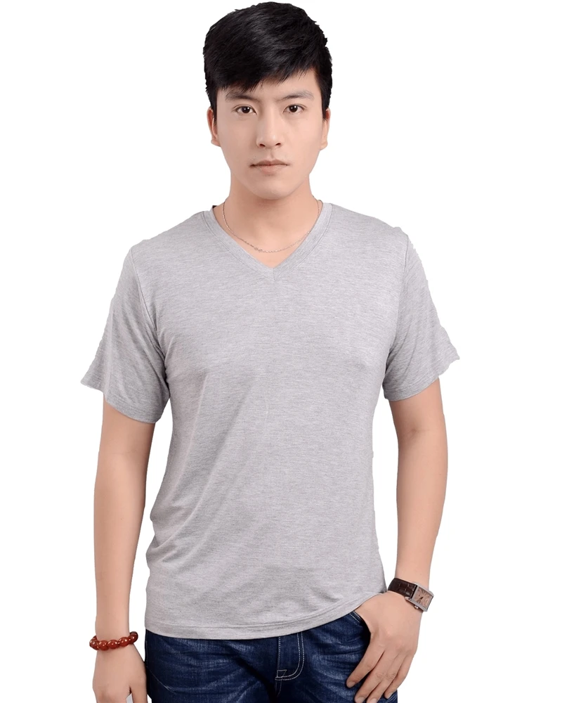 T Shirt Men Streetwear Eco Bamboo T-shirt Men V Neck Short Sleeves Soft Breathable 3 Colors Men T Shirt
T Shirt Men Streetwear Eco Bamboo T-shirt Men V Neck Short Sleeves Soft Breathable 3 Colors Men T Shirt
