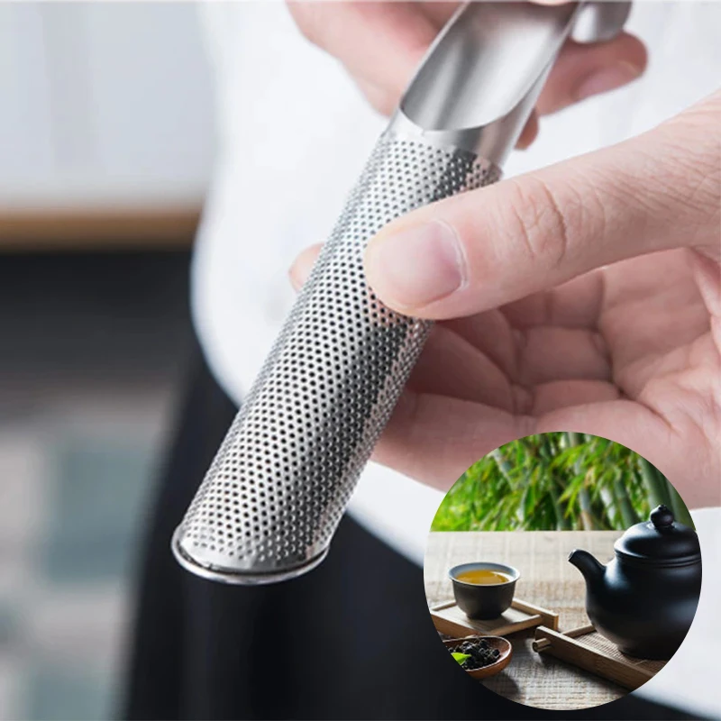 1/2pcs Stainless Steel Tea Diffuser Strainer Stick Pipe Design Mesh Tea Filter Loose Leaf Strainers BJStore
1/2pcs Stainless Steel Tea Diffuser Strainer Stick Pipe Design Mesh Tea Filter Loose Leaf Strainers BJStore