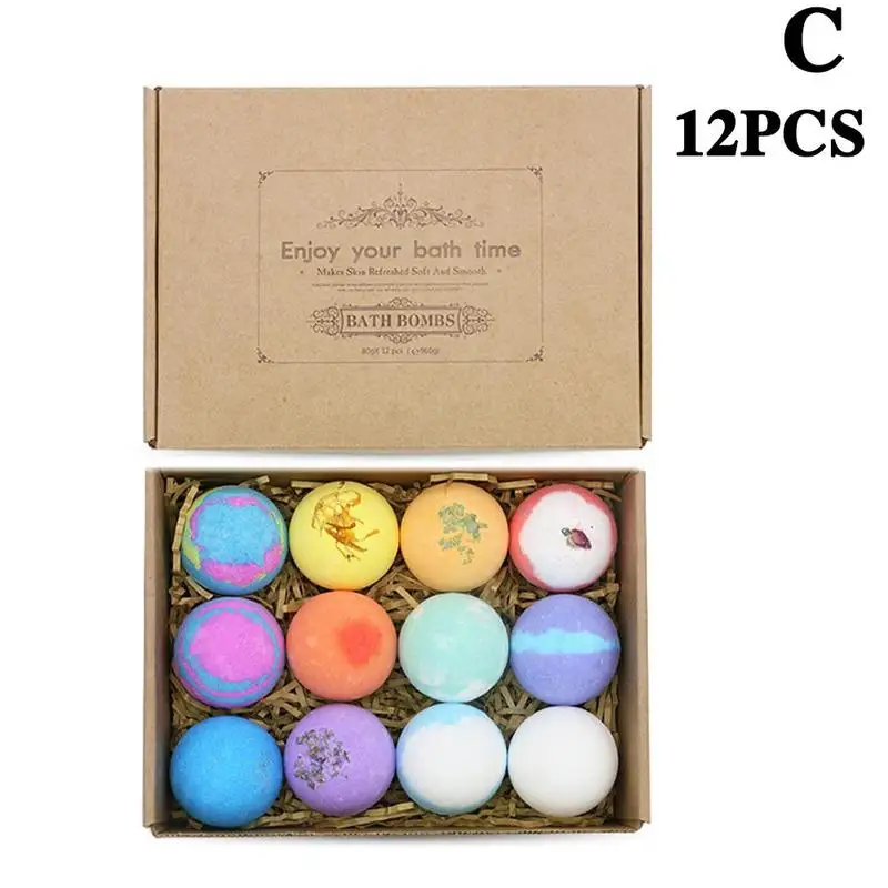6/9/12 pcs(1 pcs 60g) Bath Bomb Skin Whitening Bath Ball Bath Bubble Salt Bath Moisturizing Natural Gift Ball Se Body Bombs R0F0
6/9/12 pcs(1 pcs 60g) Bath Bomb Skin Whitening Bath Ball Bath Bubble Salt Bath Moisturizing Natural Gift Ball Se Body Bombs R0F0