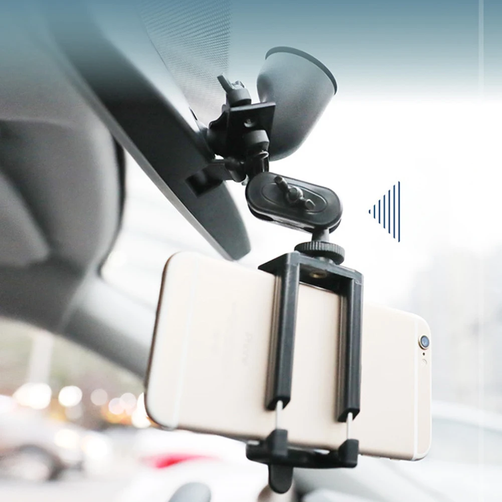 Rear View Mirror Phone Holder for Car 360-degree Rotation Car Phone Mount for 2.17"-3.35"(width) Devices
Rear View Mirror Phone Holder for Car 360-degree Rotation Car Phone Mount for 2.17"-3.35"(width) Devices