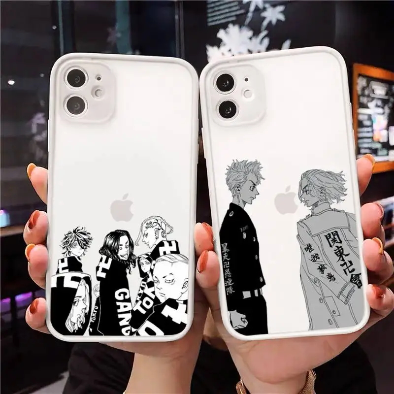Tokyo Revengers Phone Case For iPhone 12 11 Mini Pro XR XS Max 7 8 Plus X Matte transparent White Cover
Tokyo Revengers Phone Case For iPhone 12 11 Mini Pro XR XS Max 7 8 Plus X Matte transparent White Cover