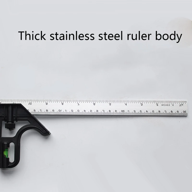 12 Inch Metric Triangle Angle Ruler Aluminum Alloy Measuring Woodworking Too 54DC
12 Inch Metric Triangle Angle Ruler Aluminum Alloy Measuring Woodworking Too 54DC