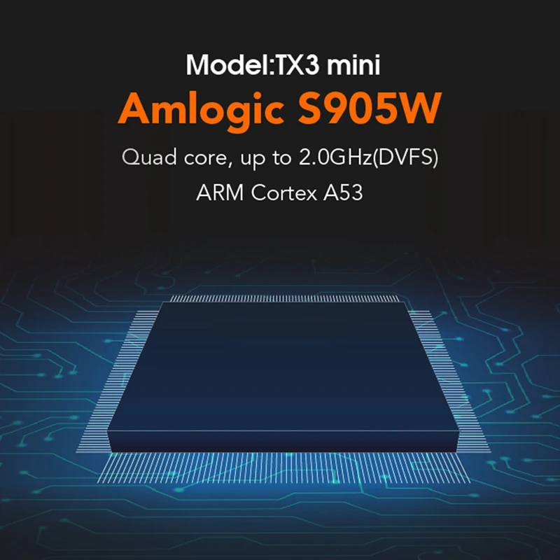 TX3 Mini TV Box 2+16G Android 8.1 2.4G WiFi Smart TV 4K Set Top Box TV Box Media Player TX3 TV Box(EU Plug)
TX3 Mini TV Box 2+16G Android 8.1 2.4G WiFi Smart TV 4K Set Top Box TV Box Media Player TX3 TV Box(EU Plug)