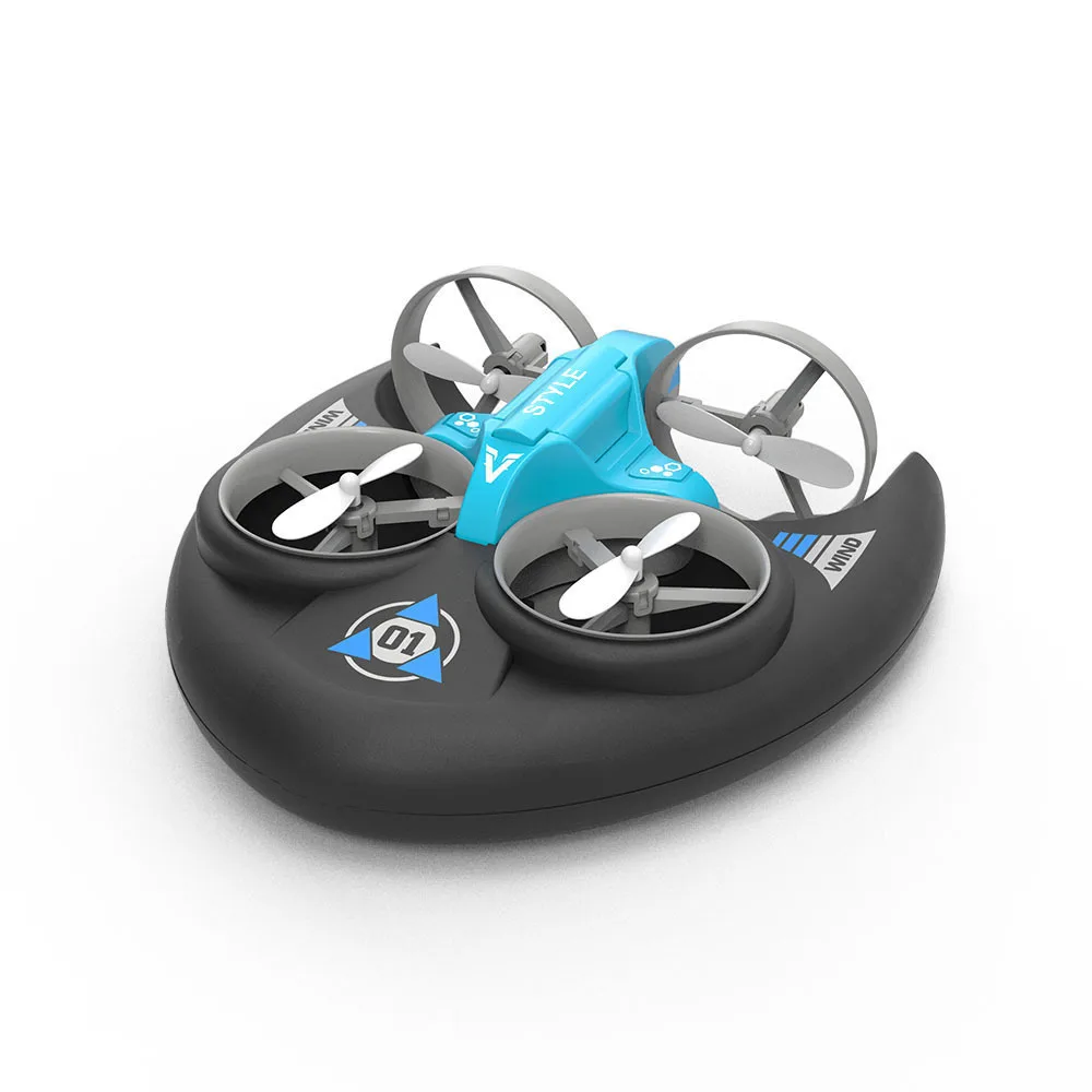 Оригинальный JJRC новый продукт H101 мини-Дрон вертолет Air Land и Sea 3-в-1 RC Квадрокоптер