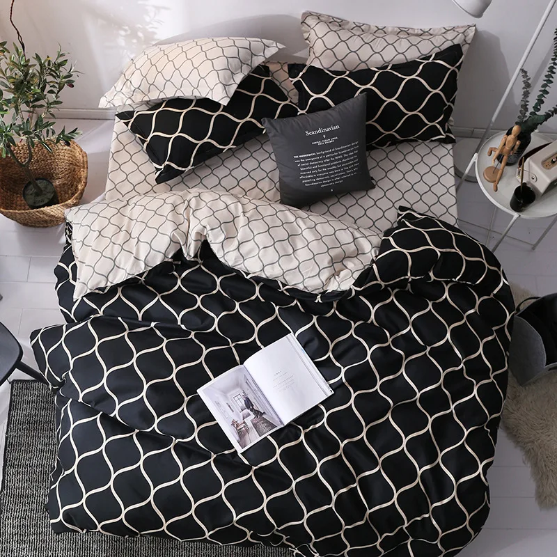 Marble Bedding Set Leopard Print Bed Linen Black White Figure Twin Queen King Size Duvet Cover Set Luxury European And American
Marble Bedding Set Leopard Print Bed Linen Black White Figure Twin Queen King Size Duvet Cover Set Luxury European And American