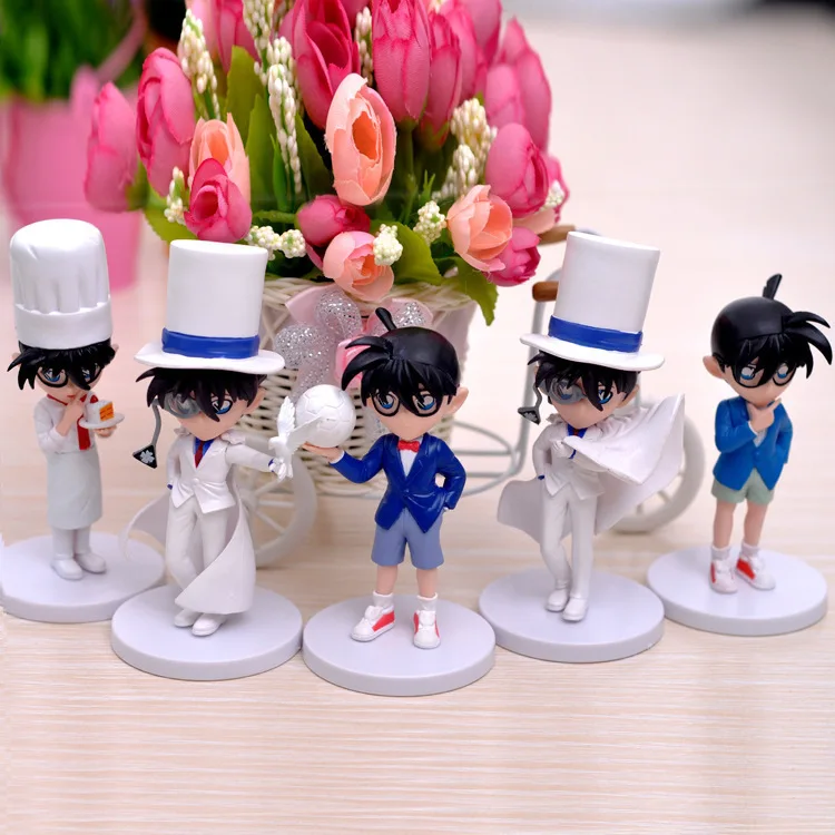 Action 5pcs/lot Anime Detective Conan Collectible Figure Model Toys Edogawa Konan Kidd PVC Dolls Children Cartoon Birthday Gifts 
Action 5pcs/lot Anime Detective Conan Collectible Figure Model Toys Edogawa Konan Kidd PVC Dolls Children Cartoon Birthday Gifts