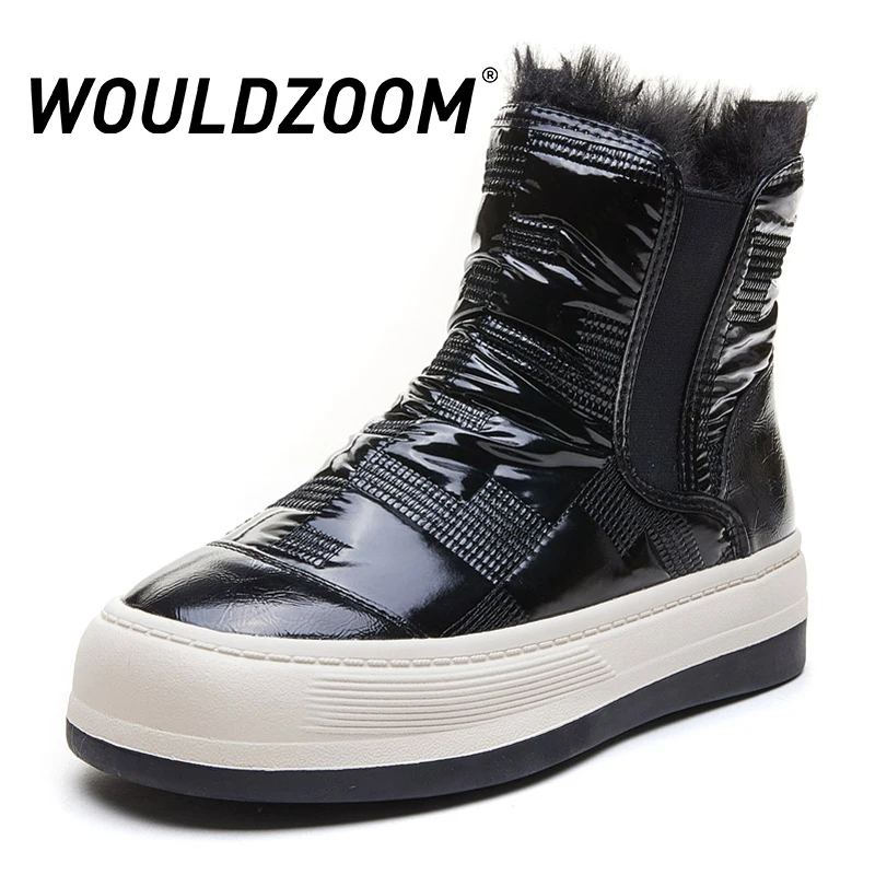 WOULDZOOM Winter Faux Fur Boots Woman Snow Cotton Flat High Top Slip On Cansual Ladies Women Boot 2021 Sneakers Free Shipping
WOULDZOOM Winter Faux Fur Boots Woman Snow Cotton Flat High Top Slip On Cansual Ladies Women Boot 2021 Sneakers Free Shipping
