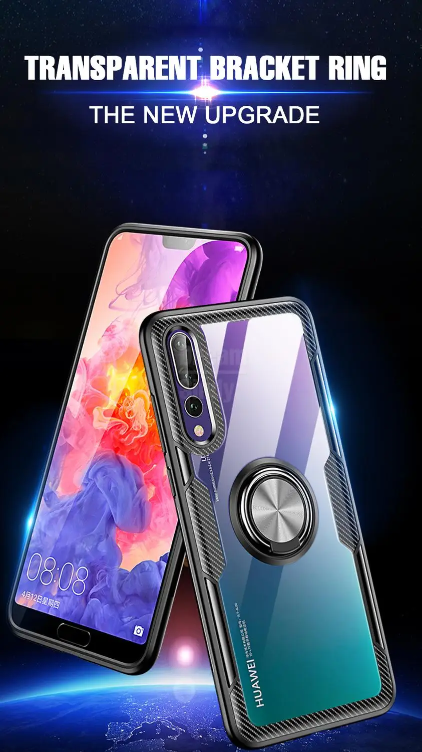 Transparent Magnetic Ring Holder Case For Huawei Honor 7X 10 Lite Play 8X MAX V20 P Smart 2019 Shockproof Phone Coque Case Cover
Transparent Magnetic Ring Holder Case For Huawei Honor 7X 10 Lite Play 8X MAX V20 P Smart 2019 Shockproof Phone Coque Case Cover