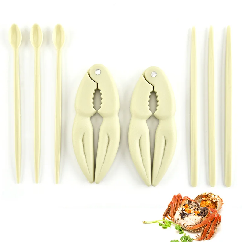 Professional Seafood Tool Plastic Spoon Crab Lobster Cracker Shell Opener Kitchen Accessories Prawn Peeler Portable Seafood Tool
Professional Seafood Tool Plastic Spoon Crab Lobster Cracker Shell Opener Kitchen Accessories Prawn Peeler Portable Seafood Tool