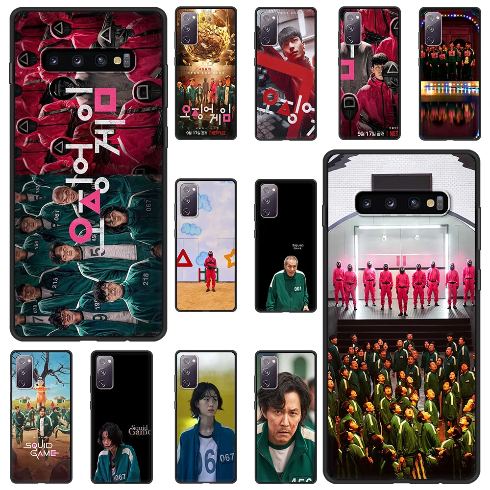 TV Show Squid Game Luxury Fundas Case For Samsung Galaxy S20 FE S21 Note 20 10 Ultra S10 S9 S10E S8 Plus Phone Cover Shell Coque
TV Show Squid Game Luxury Fundas Case For Samsung Galaxy S20 FE S21 Note 20 10 Ultra S10 S9 S10E S8 Plus Phone Cover Shell Coque