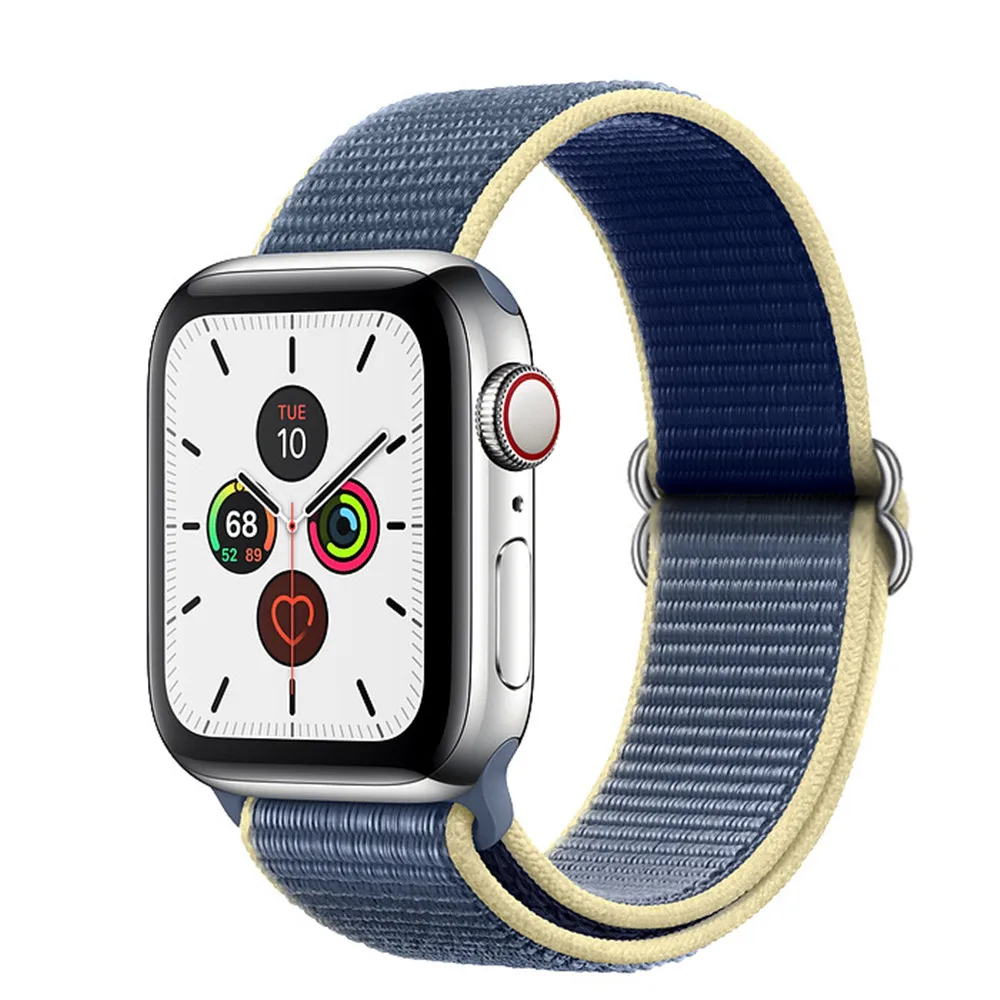 For Apple Watch Nylon Strap 44mm 40mm 42mm 38mm Soft Breathable Sports Watchbands For iWatch 6 5 4 3 2 1 SE Watches Accessories
For Apple Watch Nylon Strap 44mm 40mm 42mm 38mm Soft Breathable Sports Watchbands For iWatch 6 5 4 3 2 1 SE Watches Accessories