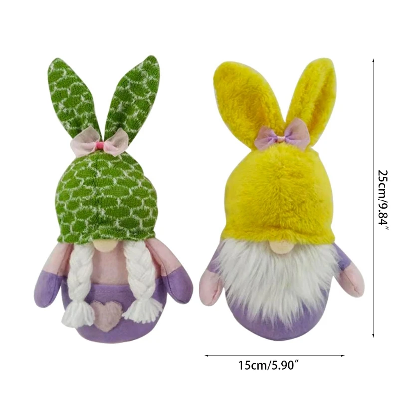 Easter Decoration Easter Bunny Dwarf Decoration Easter Faceless Doll Easter Plush Dwarf Family Party Decoration Children
Easter Decoration Easter Bunny Dwarf Decoration Easter Faceless Doll Easter Plush Dwarf Family Party Decoration Children