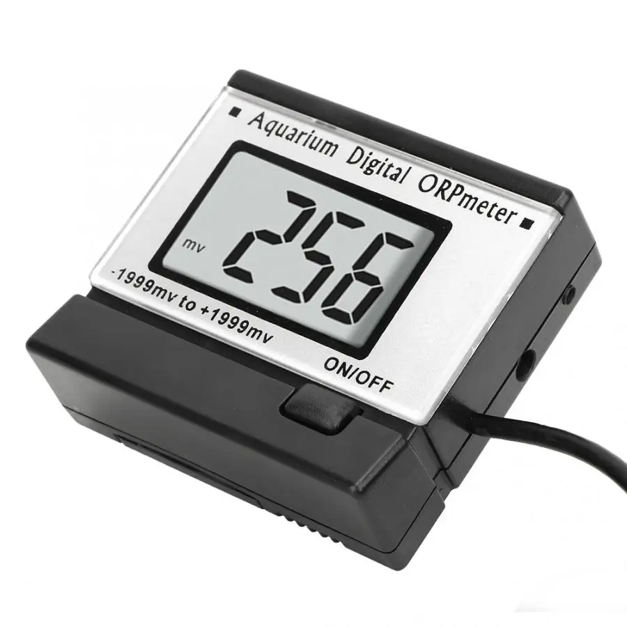 ORP-169F 4 Digital LCD Mini ORP Meter Monitoring Testing Equipment Water Quality Long-term Low-maintenance AC/DC | Инструменты
