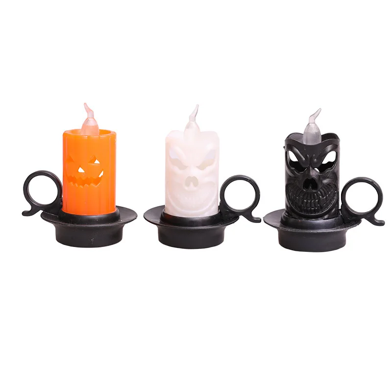 Halloween decoration LED electronic tea light creative small candle light skull pumpkin night light desktop decoration pony lamp 
Halloween decoration LED electronic tea light creative small candle light skull pumpkin night light desktop decoration pony lamp