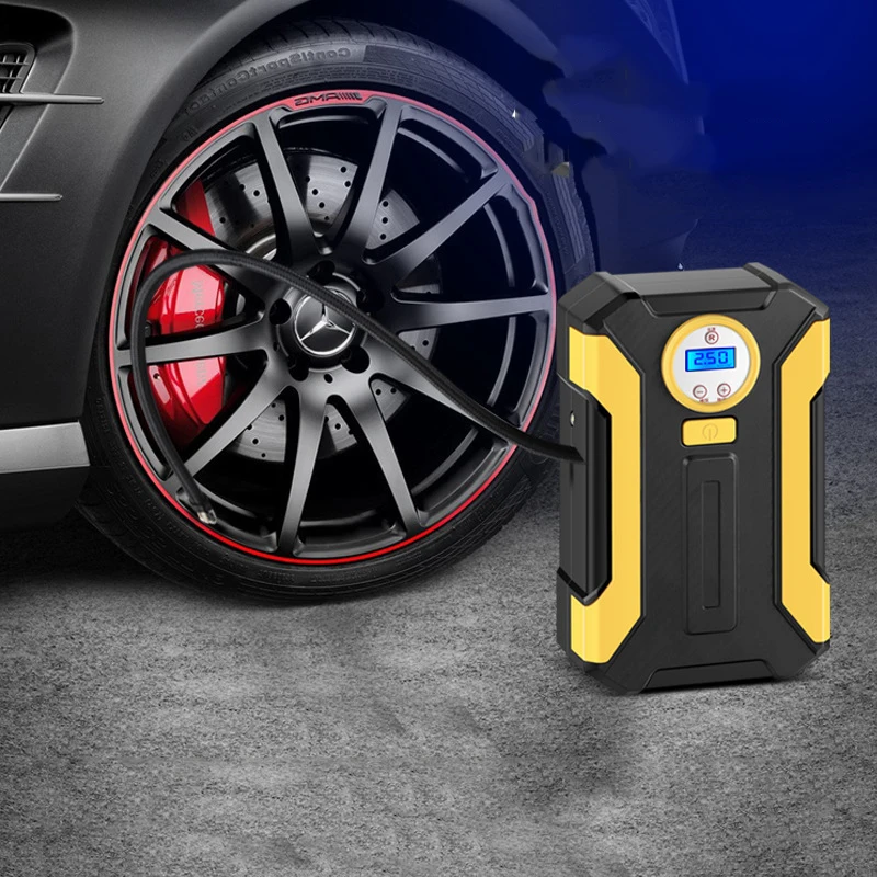 Portable Car Inflator Pump 12V Digital Display Tire Smart Inflator 120W High Power LED Lighting Emergency Warning Light Toolbox
Portable Car Inflator Pump 12V Digital Display Tire Smart Inflator 120W High Power LED Lighting Emergency Warning Light Toolbox