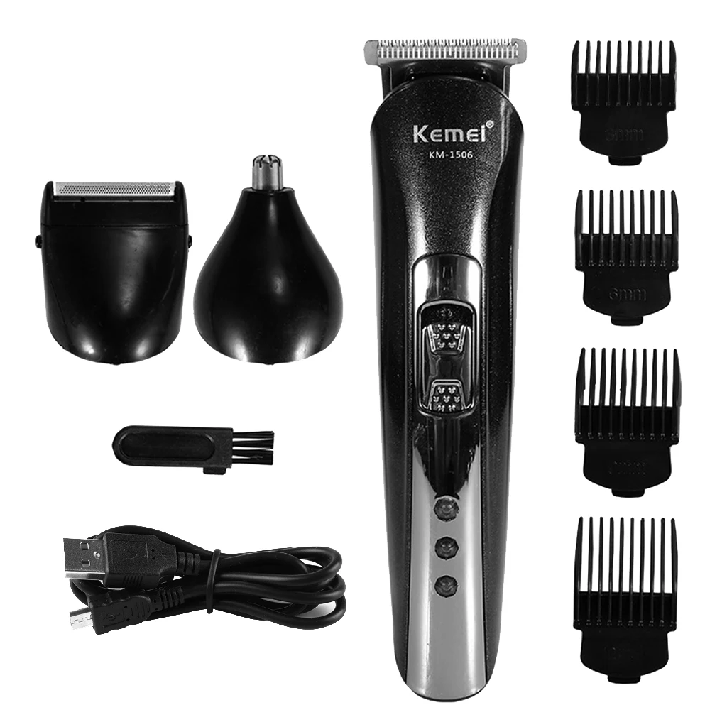 Cordless Rechargeable Hair Clippers Hair Trimmers for Men Home Hair Cutting Kit
Cordless Rechargeable Hair Clippers Hair Trimmers for Men Home Hair Cutting Kit