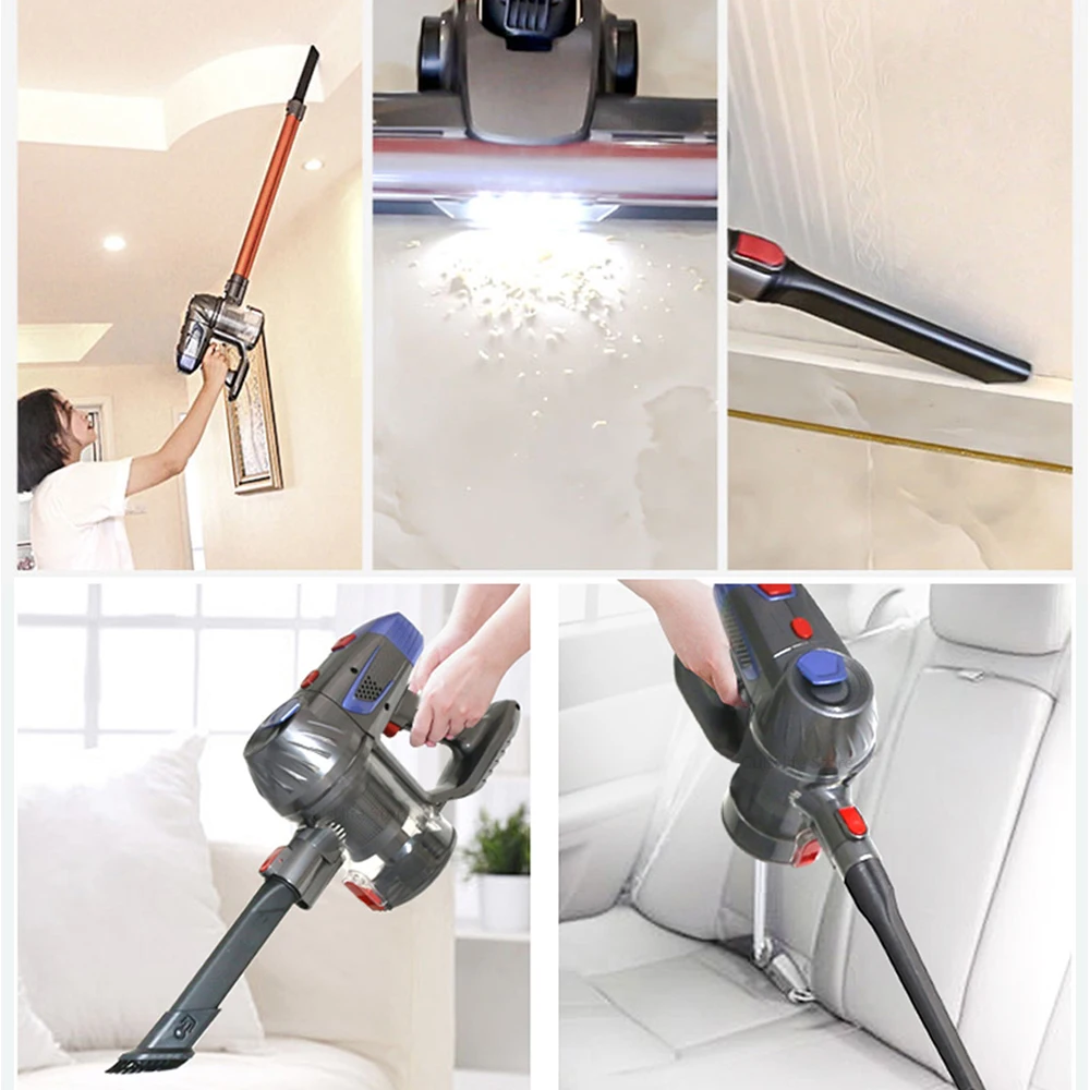 Smart Handheld Wireless Vacuum Cleaner Portable High Power 9000Pa Strong Suction Dust Collector Cyclone Filter Aspirator Sweeper
Smart Handheld Wireless Vacuum Cleaner Portable High Power 9000Pa Strong Suction Dust Collector Cyclone Filter Aspirator Sweeper