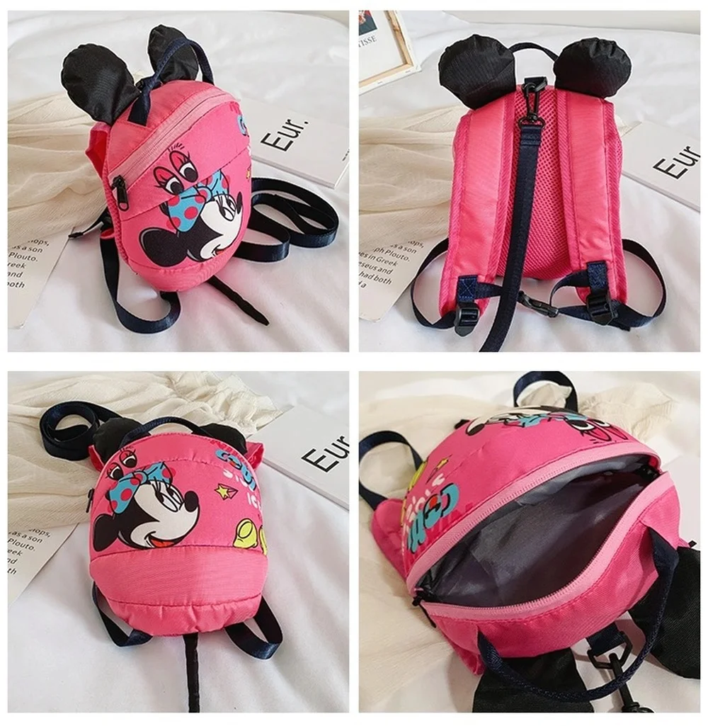 Name Disney Mickey Minnie Mouse Pink Blue School Bag Solid Harness Bag for Children Kid School Bag Mickey SchoolBag Harness Bag 
Name Disney Mickey Minnie Mouse Pink Blue School Bag Solid Harness Bag for Children Kid School Bag Mickey SchoolBag Harness Bag