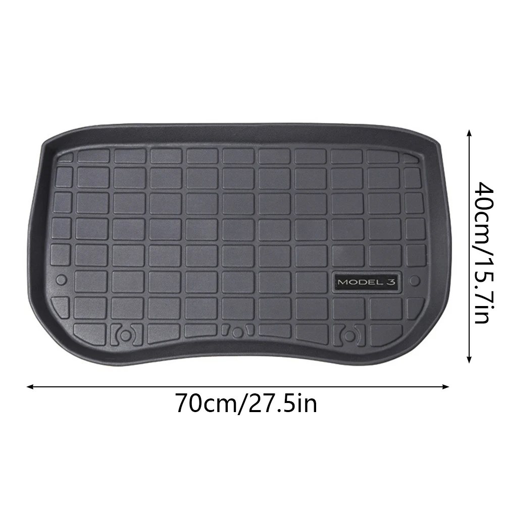 Car Front Trunk Mat For Tesla Model 3 TPE All-Weather Waterproof Wearable Pad Model 3 Tesla Car Decoration Model3 Accessories
Car Front Trunk Mat For Tesla Model 3 TPE All-Weather Waterproof Wearable Pad Model 3 Tesla Car Decoration Model3 Accessories