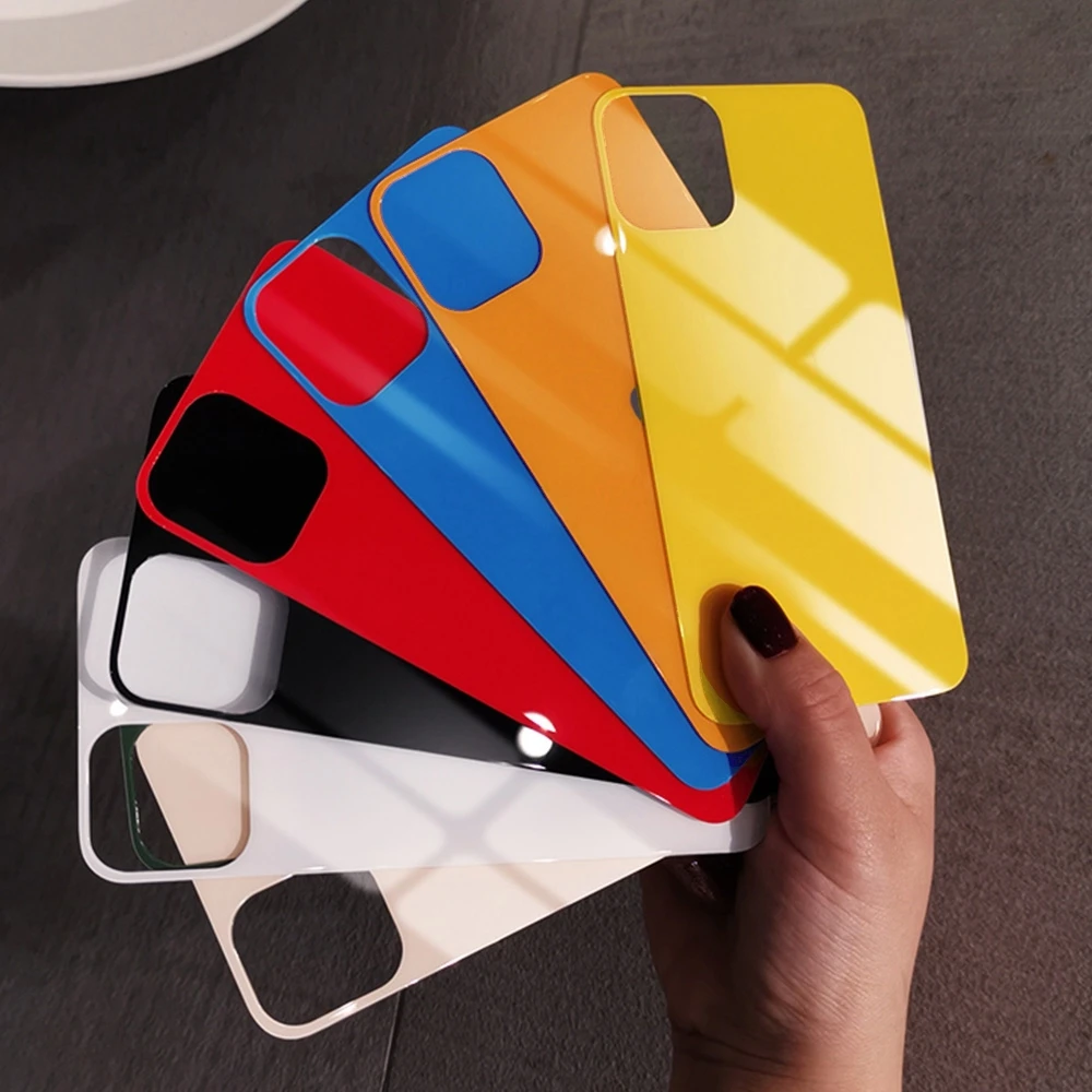 Защитная пленка для экрана 9H Закаленное стекло пленка для iPhone 11 Pro Max 12 mini X XR XS Max 6 6S 7 8 Plus наклейка цветная задняя крышка
Защитная пленка для экрана 9H Закаленное стекло пленка для iPhone 11 Pro Max 12 mini X XR XS Max 6 6S 7 8 Plus наклейка цветная задняя крышка